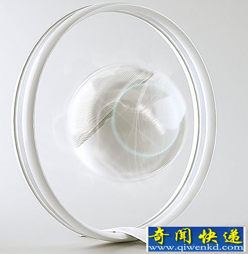 2050年的轨道球形概念洗衣机