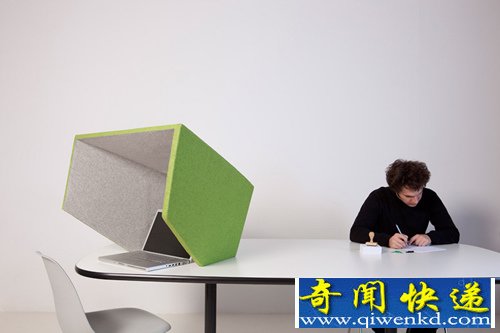 DESKSHELL 个人私密工作空间 还具有隔音作用