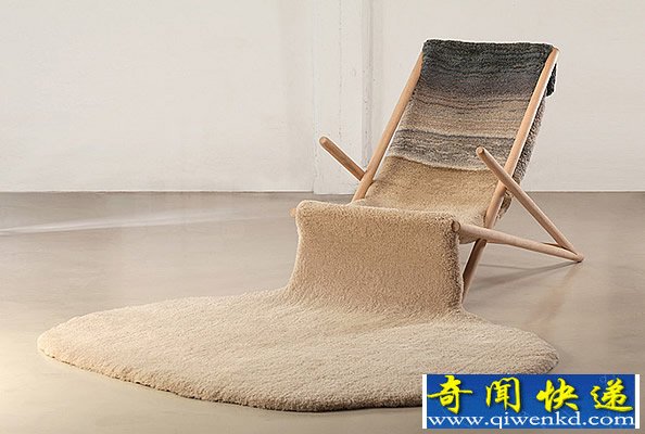 冬季扶手椅 设计的倾斜度与传统的沙滩椅相似