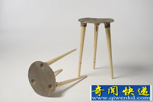 生态循环框架结构 能量凳子