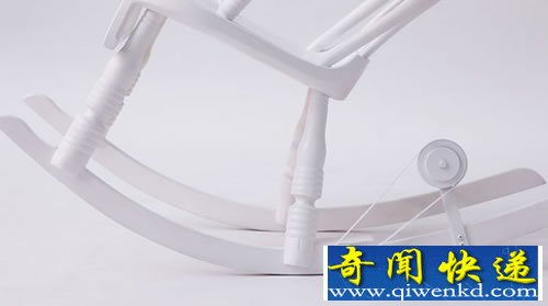 摇一摇 就发电 iRock苹果的摇椅 很有科技含量