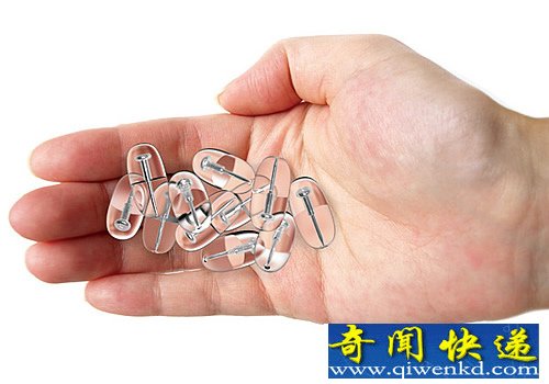 巧设计 Biomimicry Pin胶囊图钉 防止手被扎到