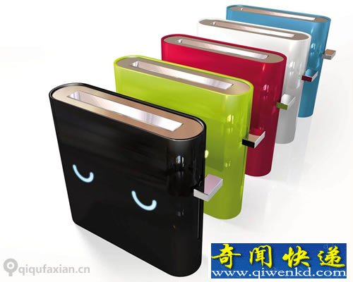 JAMY烤面包机 连接WIFI烤出天气预报