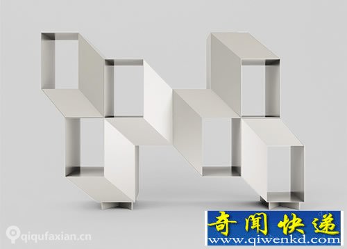Rocky 书架的角度 感受其视觉上的3D 冲击