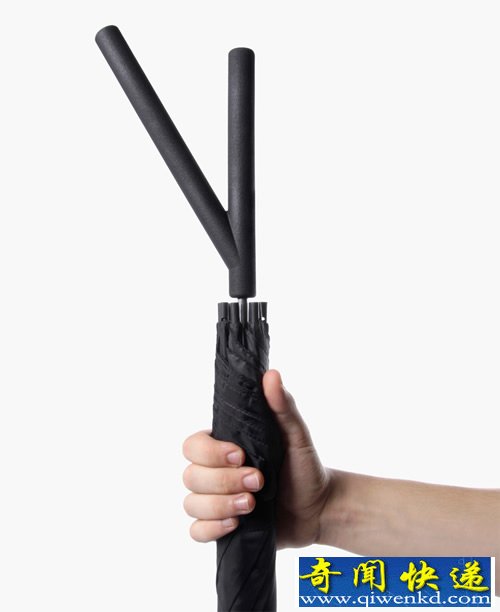 分享你的伞 Branch Umbrella一伞双柄