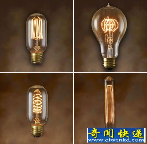 bulbrite 怀旧灯泡 复杂丰富的灯丝设计