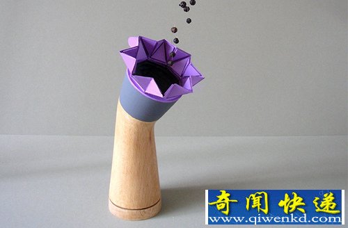 King Pep “开花”的胡椒研磨器 设计很独特