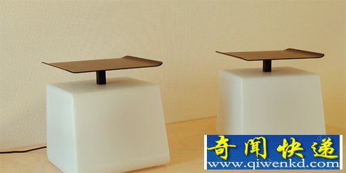 越重越有光 一盏独特的台灯设计