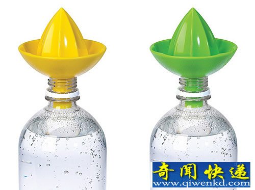 简单的榨个汁 可以直接插入任何的矿泉水瓶
