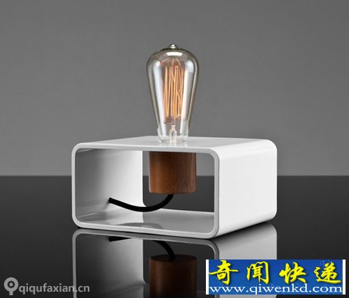 Section 美丽的灯泡 采用原木烤漆底座