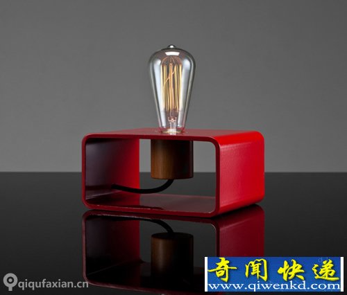 Section 美丽的灯泡 采用原木烤漆底座