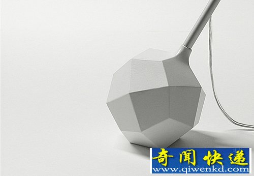 Miyake 多面体台灯 让我们方便快捷的转换台灯的角度