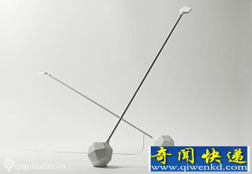 Miyake 多面体台灯 让我们方便快捷的转换台灯的角度