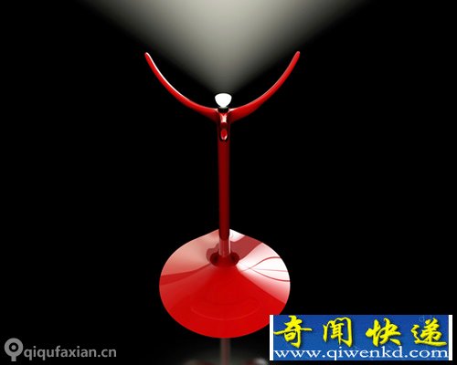 Mush Lamp 红蘑菇 一盏蘑菇造型的灯具设计