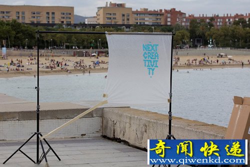 水泡字体 塑料气囊中注入带颜色的水