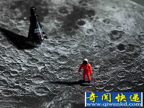 Space 月球碗 图案清晰而且精致