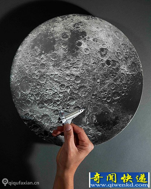 Space 月球碗 图案清晰而且精致