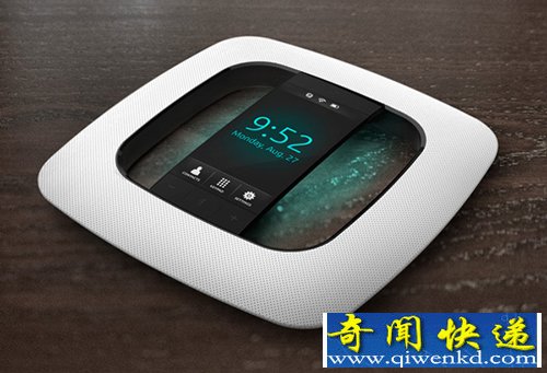 Hallo!可移动电话会议 彩色触摸屏包围一圈的是扬声器