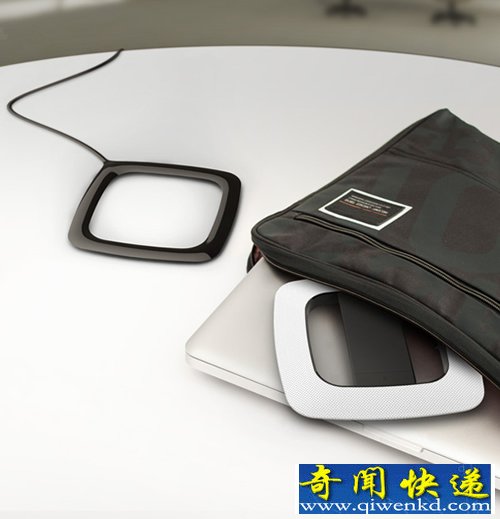 Hallo!可移动电话会议 彩色触摸屏包围一圈的是扬声器