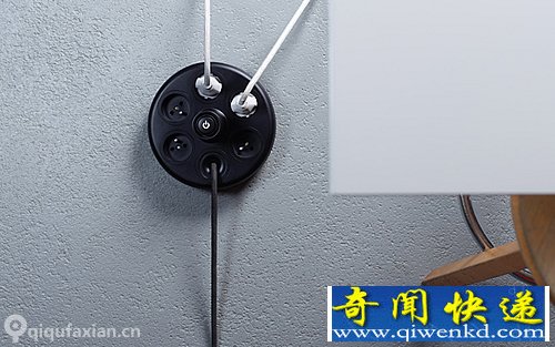 Punkt 插头的家 让电线、插头整整齐齐的收纳在其中