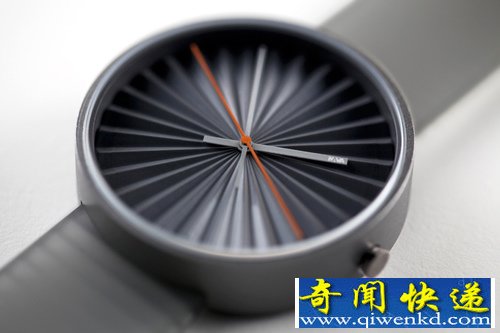 plicate手表 独特的三维立体表面