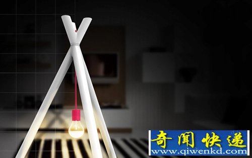 Lamp Fire 家居露营落地灯 现代感超强