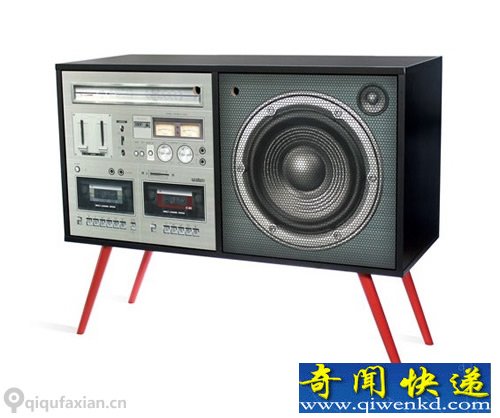 “表面怀旧”的储物柜 你也可以DIY
