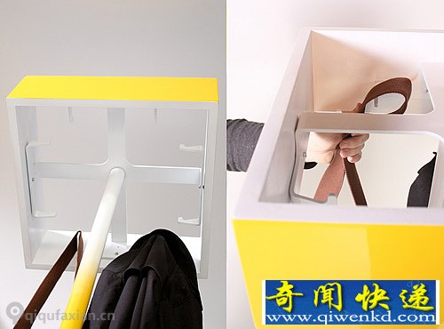 NAL衣帽架 灵感就是来自落地灯