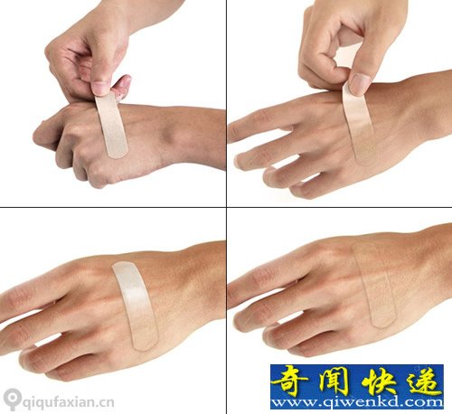 隐形了 “变色龙”创可贴
