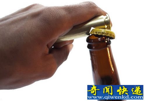 子弹开瓶器 原生态50口径子弹打造最而成