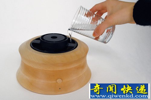jyunpai加湿器 迷人的木质外壳