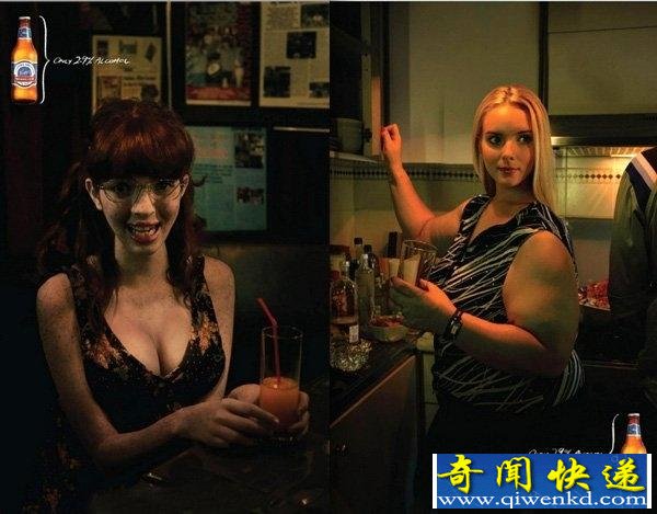http://www.lieqiba.com 吓人创意~最滥用女性身体的广告创意