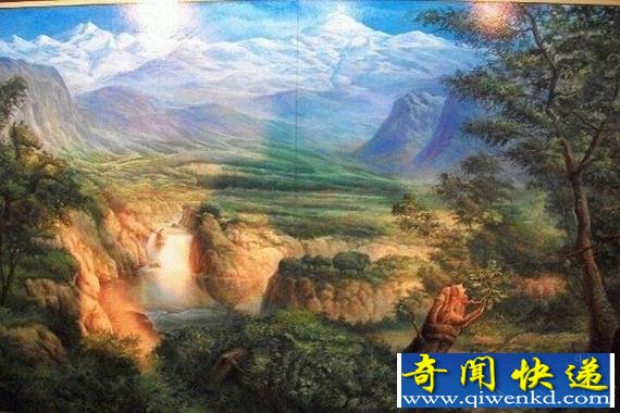 www.lieqiba.com 这图里藏有12生肖,全找出来的智商达到500