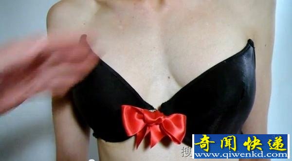 妙发明!拍拍手胸罩就掉下 别穿去球场.