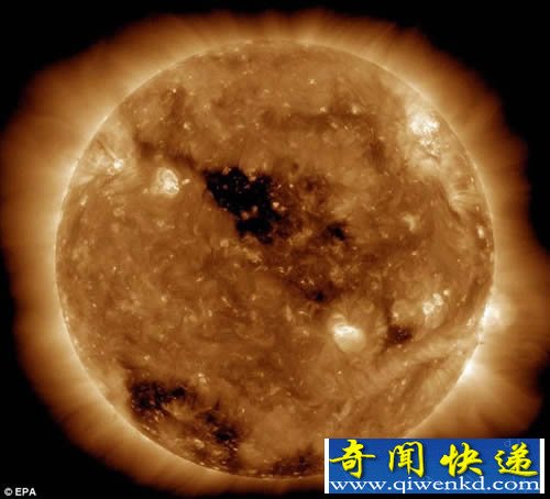 大火球!太阳上发生了一场X5.4 级耀斑爆发