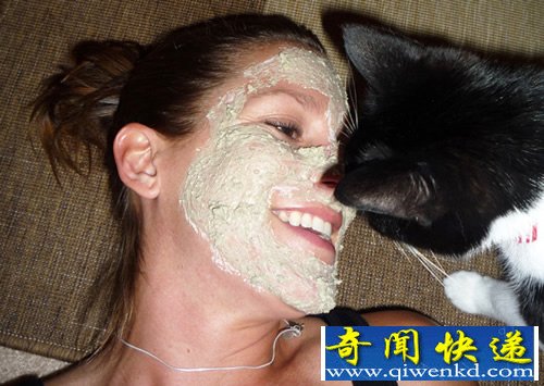 自制猫砂面膜 勇于尝试的第一人