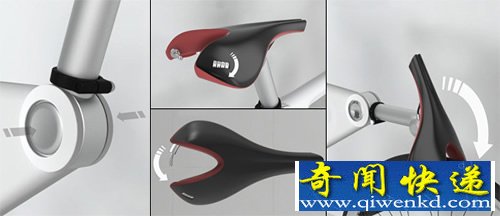 便捷锁定 Saddle Lock自行车鞍座锁 无需额外携带锁具