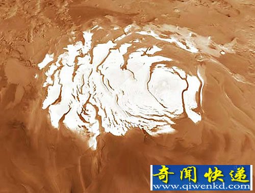 火星“下雪”了 唯一次降干冰现象