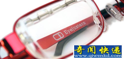 无需验光 eyejusters调节眼镜 通过调节焦距