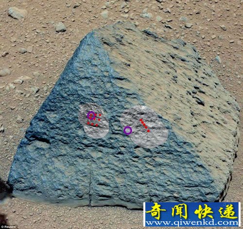 “金字塔”形火星石头 是地球火山岩石的亲戚