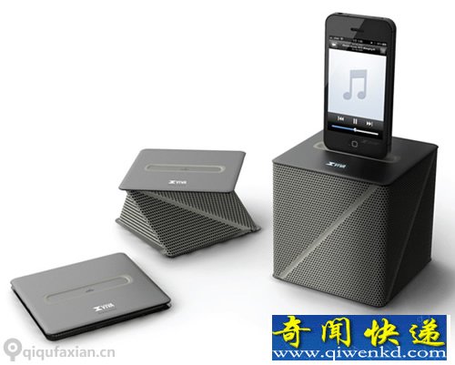 Viva Speakers压扁扬声器 拥有高品质的低音