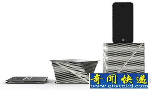Viva Speakers压扁扬声器 拥有高品质的低音
