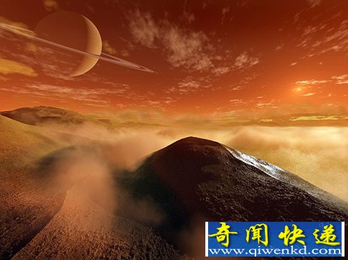 土卫六南极上空出现大气漩涡结构