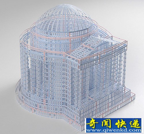 手工切割纸艺术作品 错综复杂的纸结构
