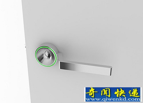 易用发光的门锁 方便人们顺利的找到锁孔插入钥匙