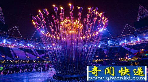 与众不同的伦敦奥运会开幕式火炬 每个都设计独特