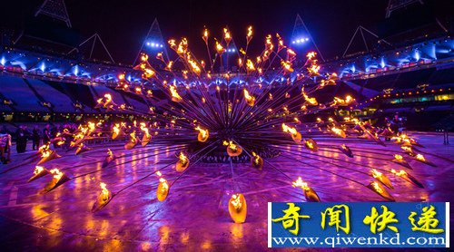 与众不同的伦敦奥运会开幕式火炬 每个都设计独特