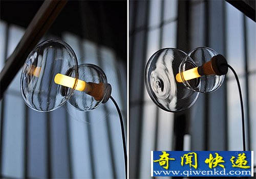 per 内窗玻璃灯 灯具与内窗玻璃是一体的设计