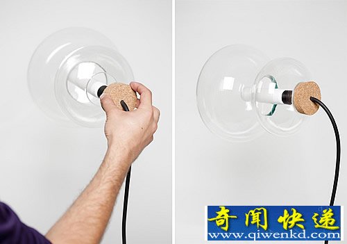 per 内窗玻璃灯 灯具与内窗玻璃是一体的设计