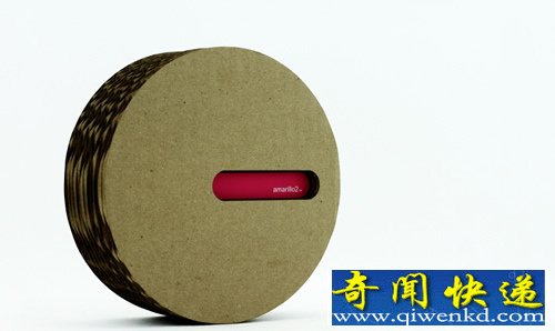 lupe 纸板时钟 不仅环保而且造价低廉